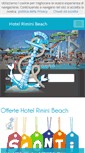 Mobile Screenshot of hotelriminibeach.com